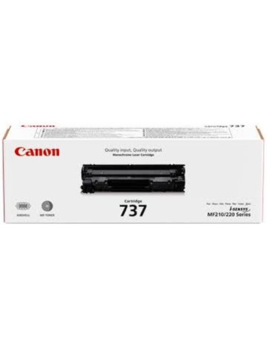 TONER CANON CRG 737 MF229/226 NEGRO ORIGINAL