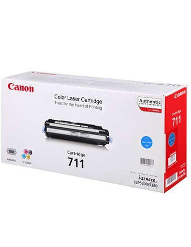 TONER CANON CRG711 CYAN ORIGINAL