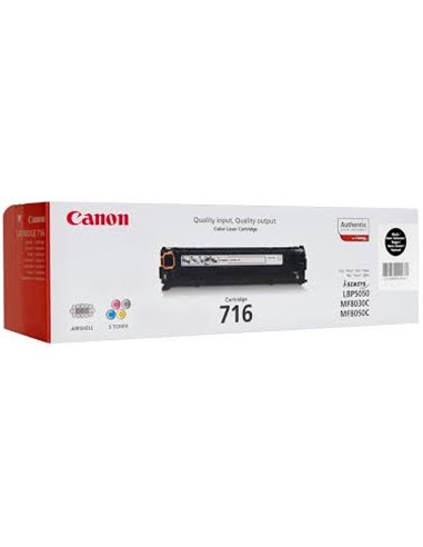 TONER CANON CRG716BK NEGRO ORIGINAL