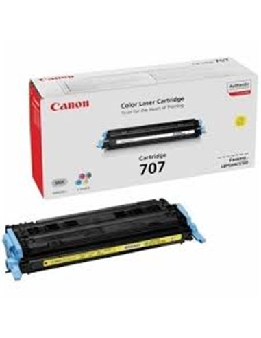TONER CANON LASER CRG707 AMARILLO ORIGINAL