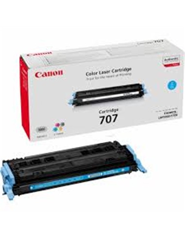 TONER CANON LASER CRG707 CYAN ORIGINAL