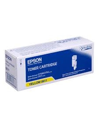 TONER EPSON ACULASER C1700/1750 AMARILLO ORIGINAL