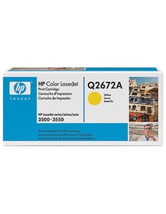 TONER HP LASERJET 3500/3550 AMARILLO ORIGINAL