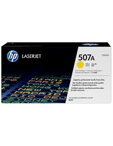 TONER HP LASERJET 507A AMARILLO ORIGINAL