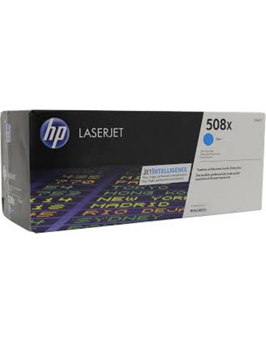 TONER HP LASERJET 508X CYAN ORIGINAL ALTA CAP.