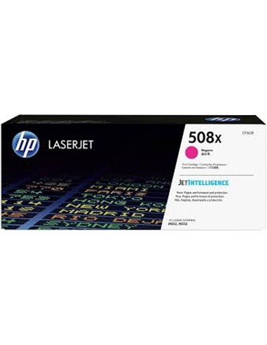TONER HP LASERJET 508X MAGENTA ORIGINAL ALTA CAP.
