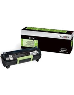 TONER LEXMARK 512 ALTA CAPACIDAD NEGRO ORIGINAL