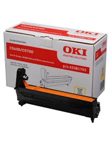 TAMBOR OKI C5600/5700 AMARILLO ORIGINAL