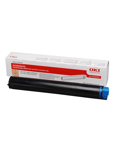 TONER OKI B2200/2400 NEGRO ORIGINAL