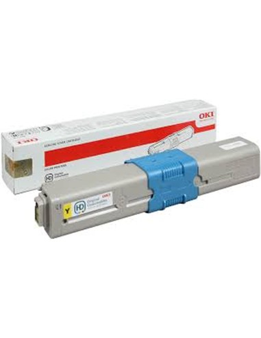 TONER OKI C300/500/310/330/510 AMARILLO ORIG