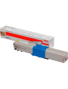 TONER OKI C301/321 AMARILLO ORIGINAL