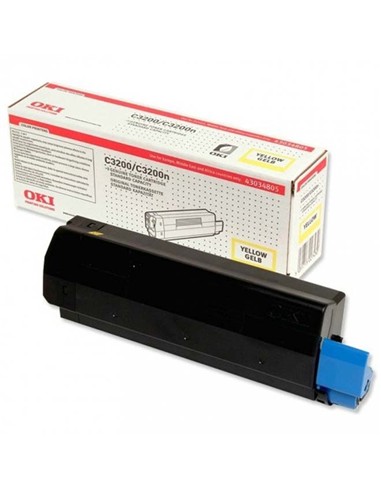 TONER OKI C3200 AMARILLO ORIGINAL