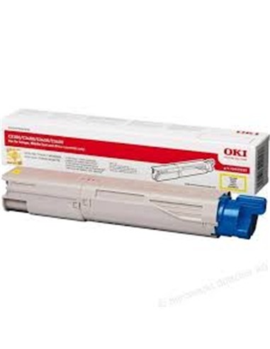 TONER OKI C3300/3400 AMARILLO ORIGINAL 2500 PAG.