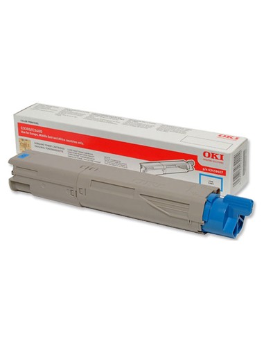 TONER OKI C3300/3400 CYAN ORIGINAL 2500 PAG