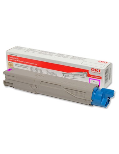 TONER OKI C3300/3400 MAGENTA ORIGINAL 2500 PAG