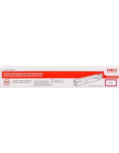 TONER OKI C3520/3530/MC350 MAGENTA ORIGINAL (2500