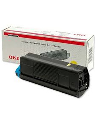 TONER OKI C5100/5300 AMARILLO ORIGINAL (5000 PAG.)