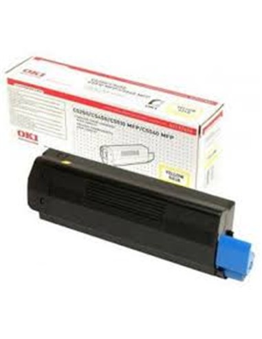 TONER OKI C5250/5450/5510 AMARILLO ORIG.5000 PAG.