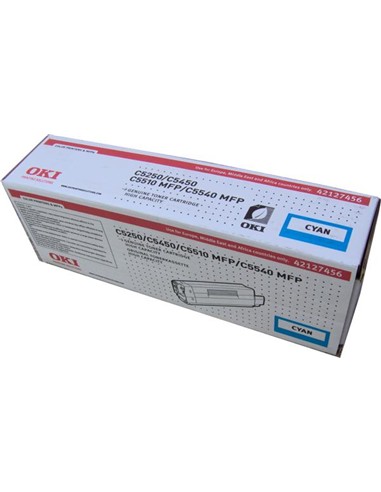 TONER OKI C5250/5450/5510 CYAN ORIG.5000 PAG.