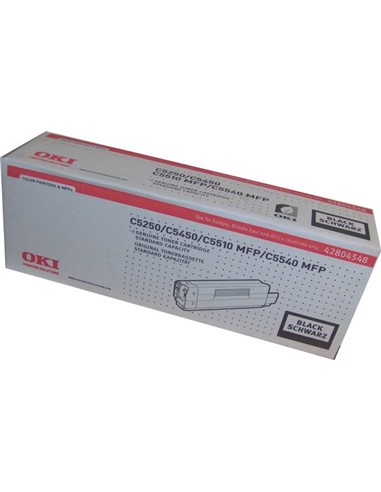 TONER OKI C5250/5450/5510 NEGRO ORIG.3000 PAG.