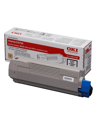 TONER OKI C5650/5750 NEGRO ORIGINAL