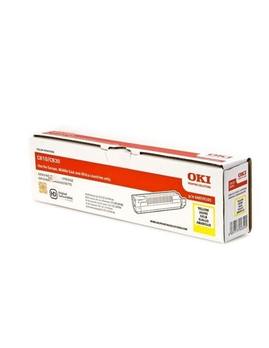 TONER OKI C800/MC860 AMARILLO ORIGINAL