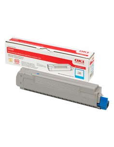 TONER OKI C8600 CYAN ORIGINAL 6000 paginas