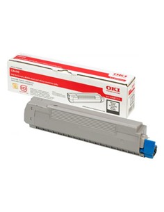 TONER OKI C8600 NEGRO ORIGINAL 6000 paginas