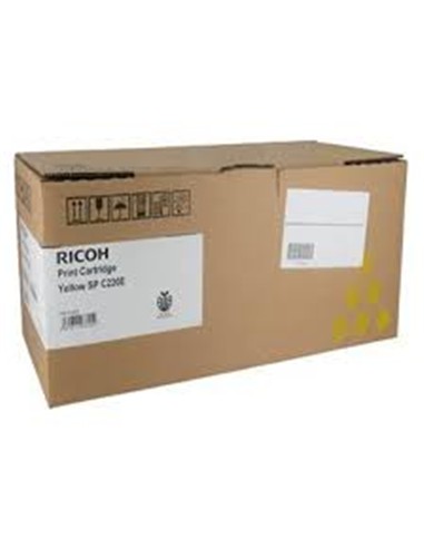 TONER RICOH AFICIO SP C221SF AMARILLO ORIGINAL