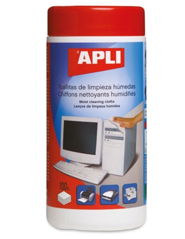 TOALLITAS HUMEDAS ANTI-BACTERIANAS 100 unid.