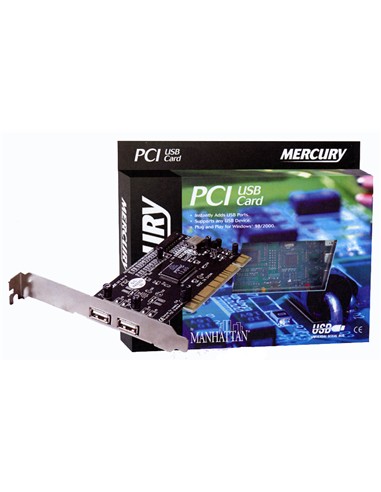 TARJETA INTERNA PCI 2 PUERTOS USB PLUG &PLAY