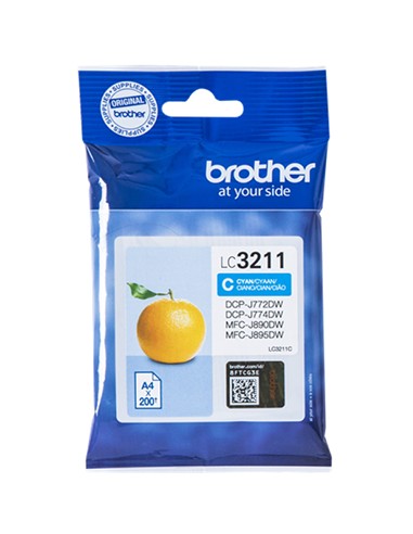 CARTUCHO BROTHER DCP-J772DW CYAN ORIGINAL