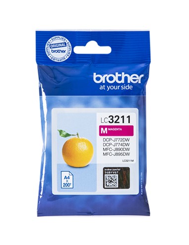 CARTUCHO BROTHER DCP-J772DW MAGENTA ORIGINAL