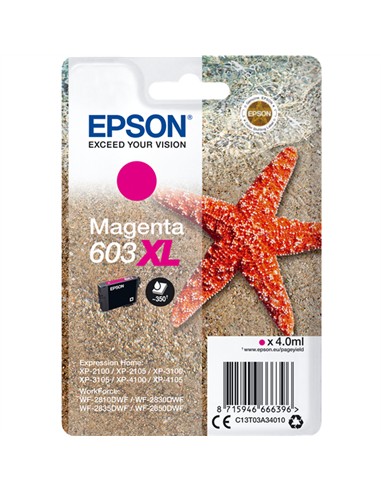 CARTUCHO EPSON 603XL MAGENTA ORIGINAL