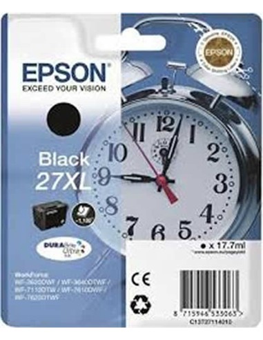 CARTUCHO EPSON HOME 27XL NEGRO ORIGINAL
