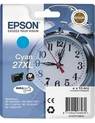 CARTUCHO EPSON HOME 27XL CYAN ORIGINAL