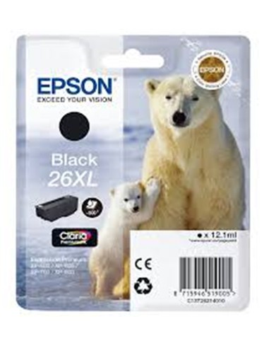 CARTUCHO EPSON 26XL NEGRO ORIGINAL