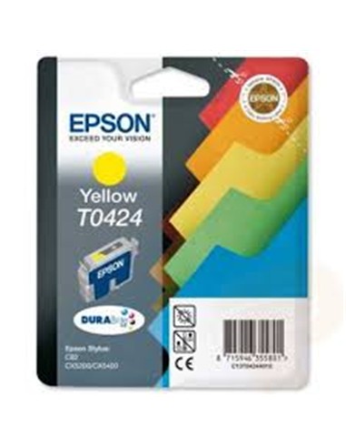 CARTUCHO EPSON STYLUS C82 AMARILLO ORIGINAL