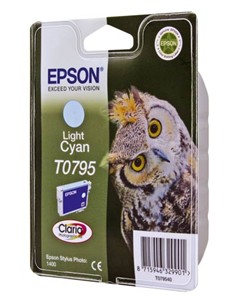 CARTUCHO EPSON STYLUS PHOTO 1400 CIAN C.ORIGINAL