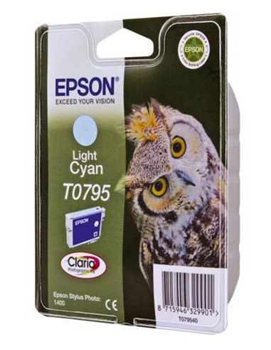 CARTUCHO EPSON STYLUS PHOTO 1400 CIAN C.ORIGINAL