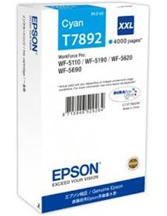 CARTUCHO EPSON WF 5110/5620 XXL CYAN ORIGINAL