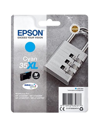 CARTUCHO EPSON 35XL CYAN ORIGINAL 20,3 ml