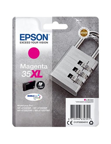 CARTUCHO EPSON 35XL MAGENTA ORIGINAL 20,3 ml