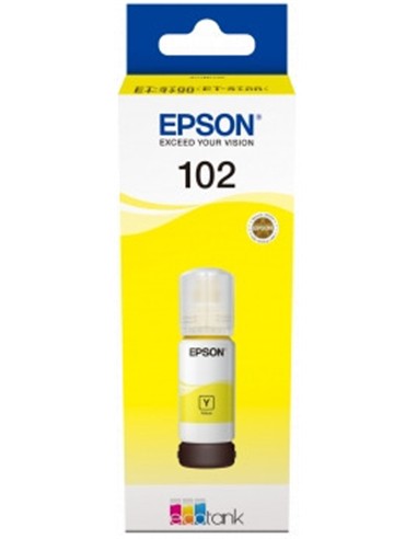 CARTUCHO EPSON ECOTANK 102 AMARILLO ORIGINAL