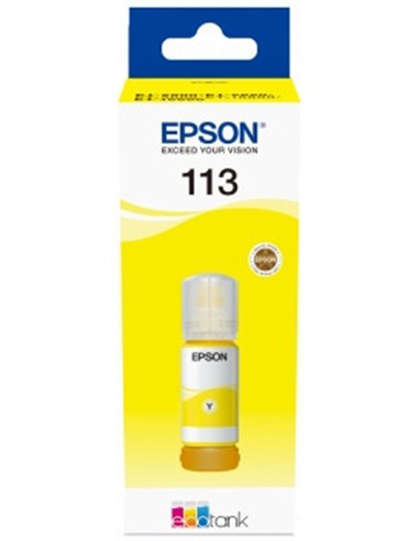 CARTUCHO EPSON ECOTANK 113 AMARILLO ORIGINAL