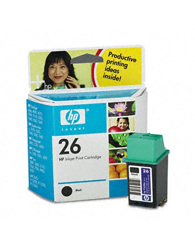 CARTUCHO H.P. NEGRO ORIGINAL