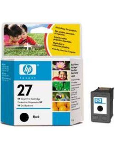 CARTUCHO HP N.27 NEGRO ORIGINAL
