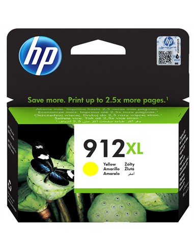 CARTUCHO HP DESKJET 912XL AMARILLO ORIGINAL