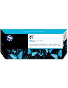 CARTUCHO HP 91 CYAN CLARO ORIGINAL