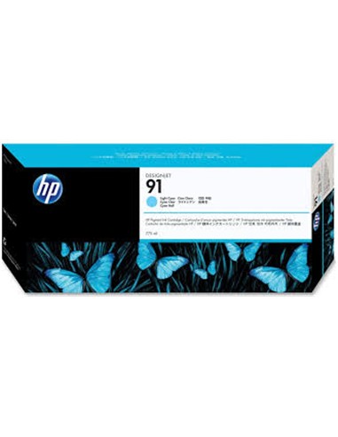 CARTUCHO HP 91 CYAN CLARO ORIGINAL